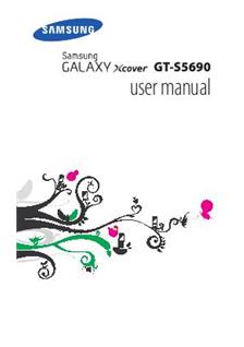 Samsung Galaxy Xcover manual. Camera Instructions.